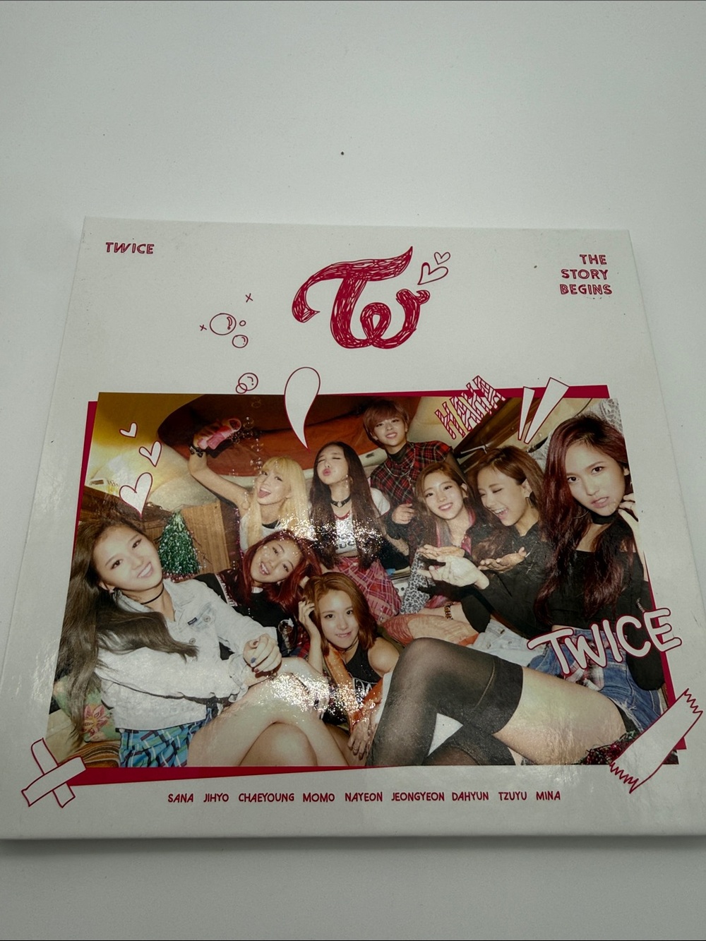 TWICE The Story Begins 1st Mini Album 2015 K-Pop CD JYP Korea